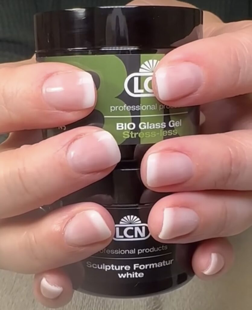 Natural looking LCN nails hold LCN nail Product