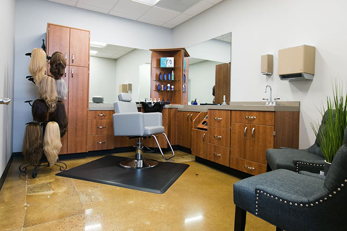 Nedia hair loss salon – Private room
