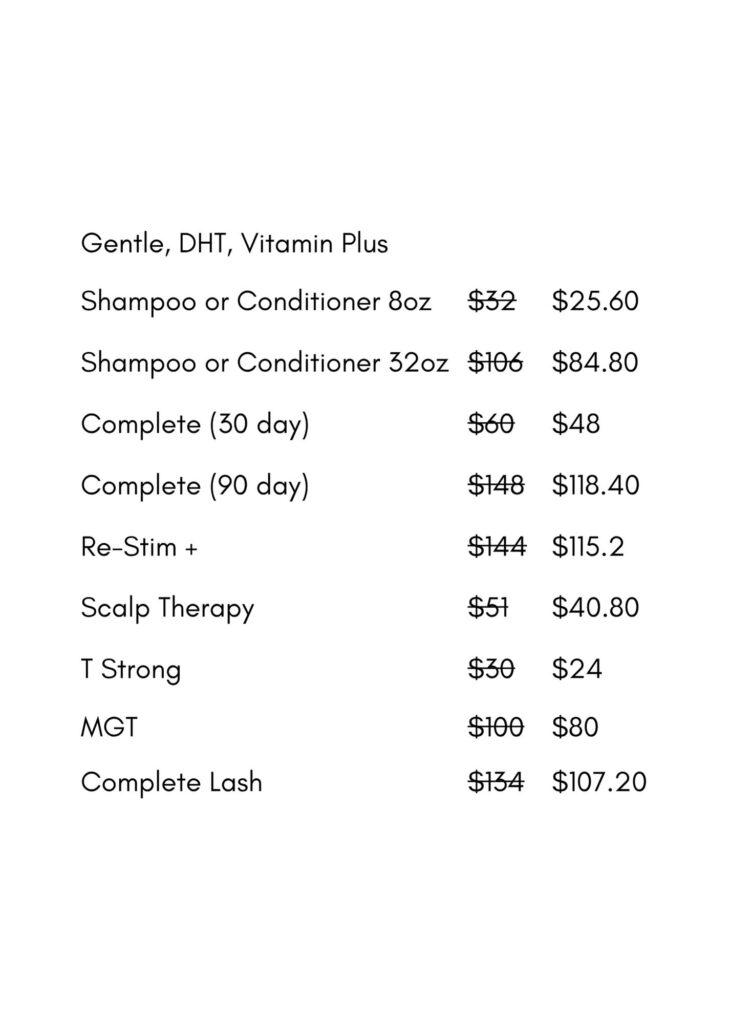 20% Off HLCC products pricing