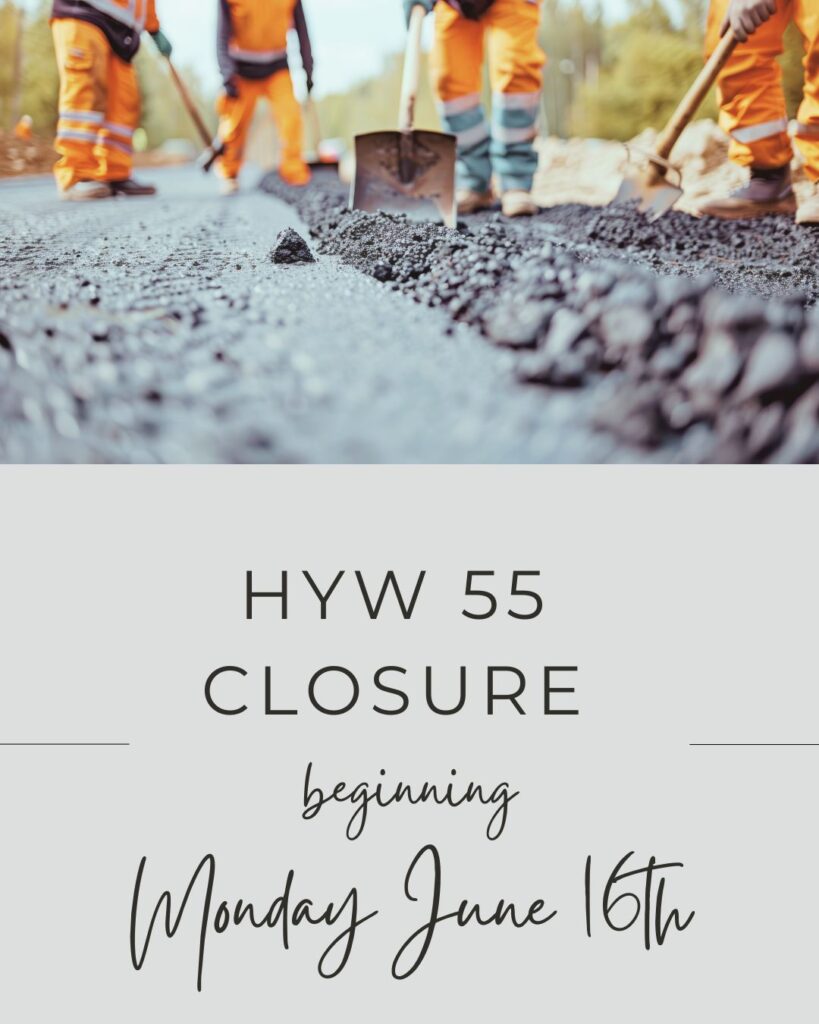 hyw 55 Closure