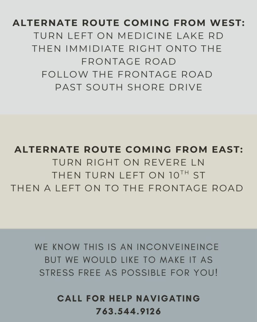 Alternate routes